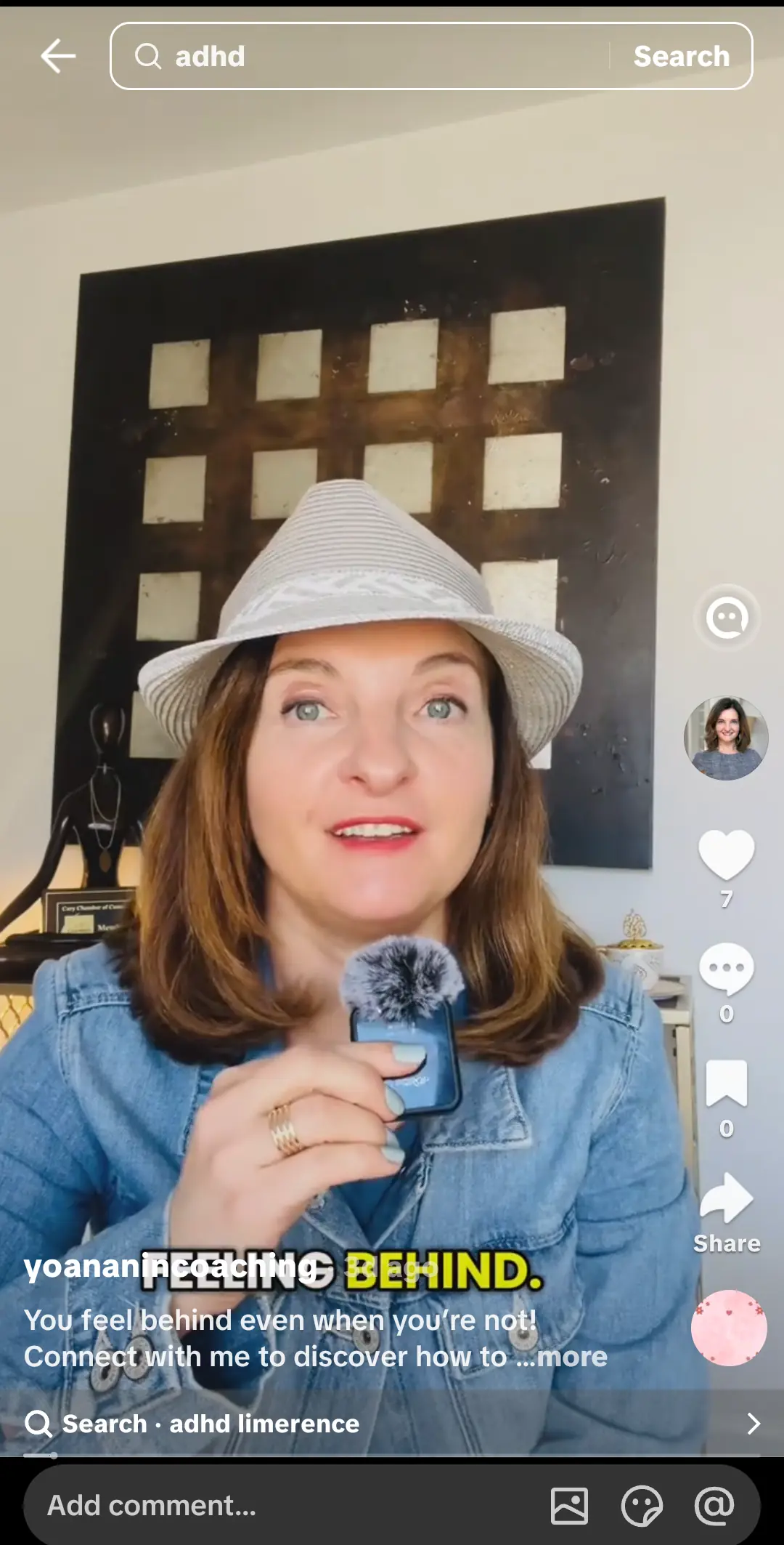 Preview of Yoana's TikTok content
