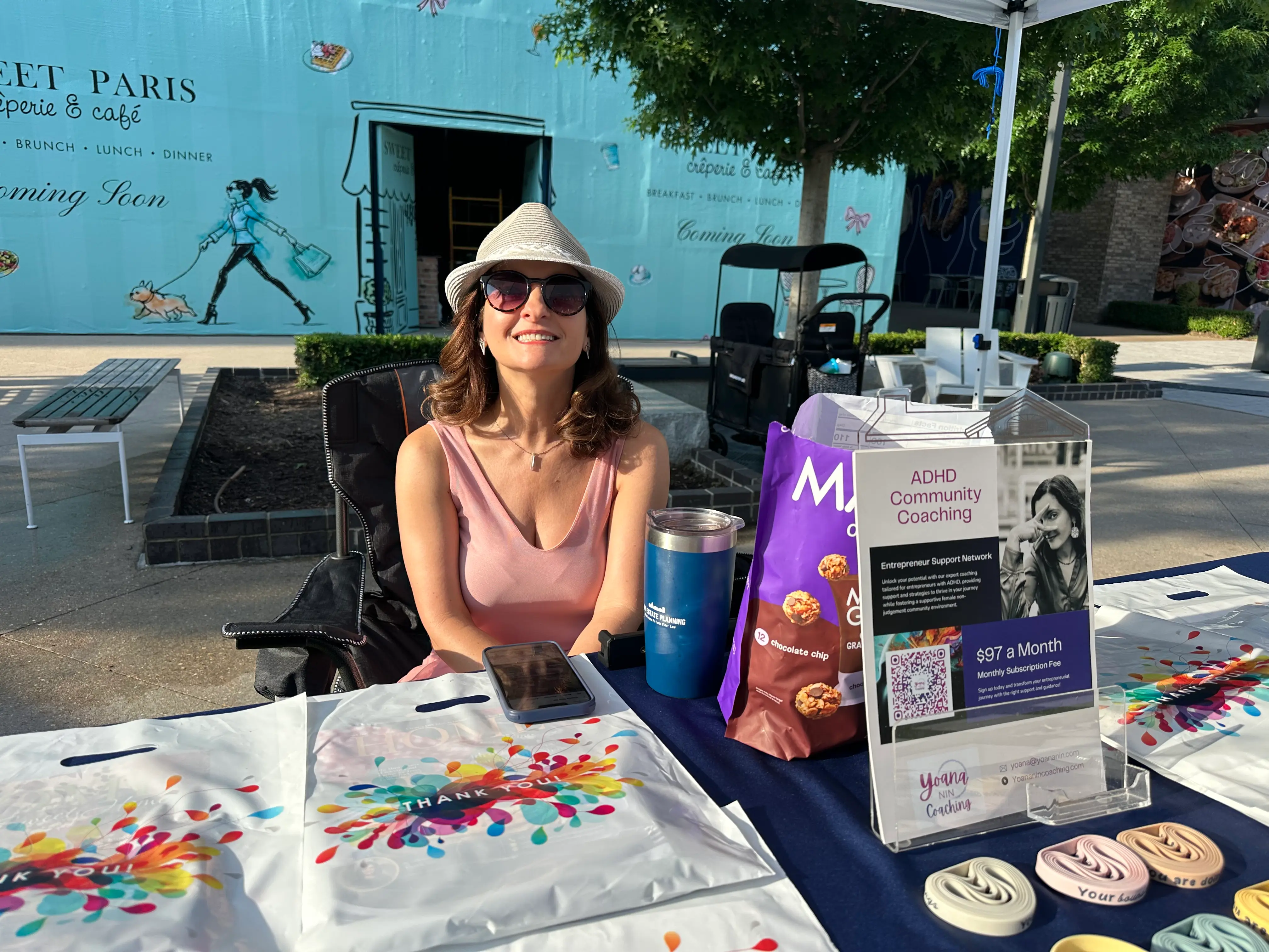 Yoana Nin at Relay for Life community event